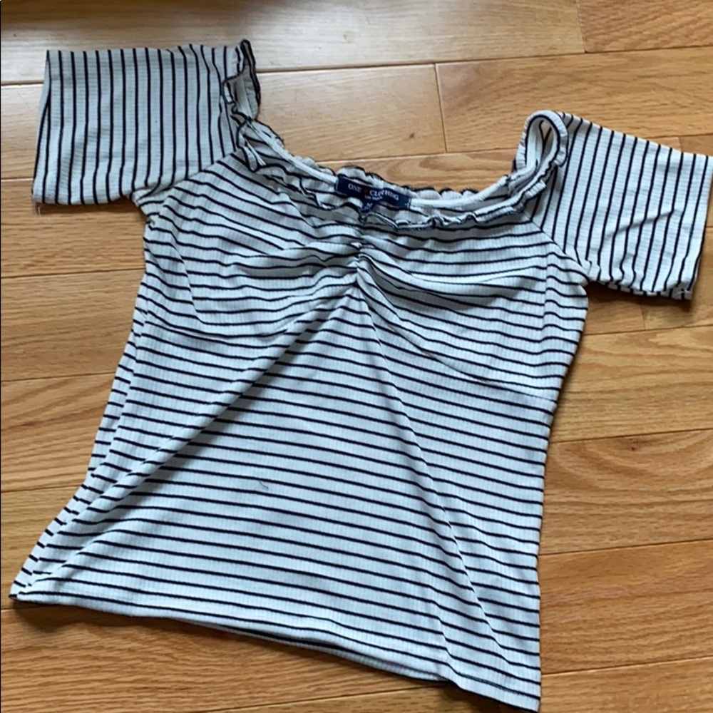 B&W Striped Top